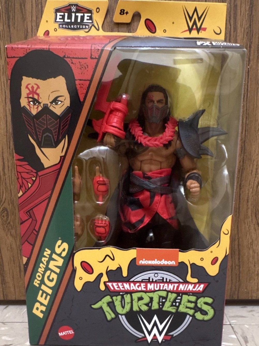 Roman Reigns WWE Elite TMNT Action Figure
